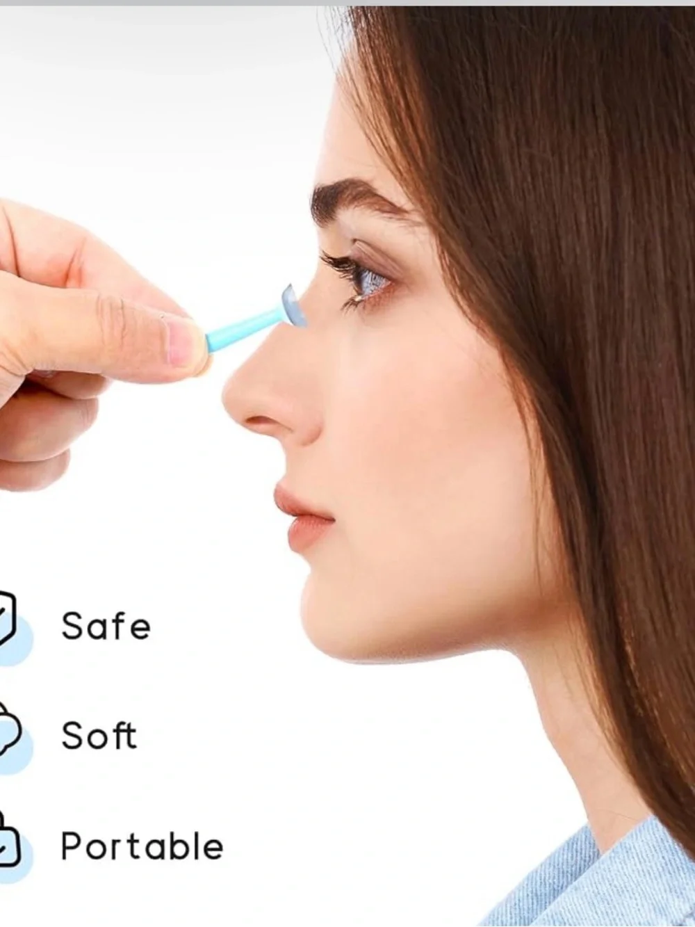 Contact lens remover tool and container